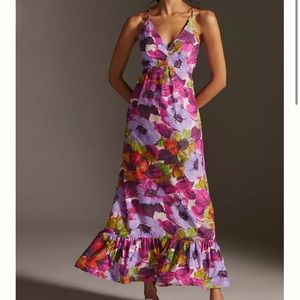 Plenty by Tracy Reese Floral Maxi Dress. Size L. NWT.